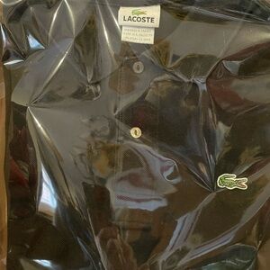 Lacoste Men's Black Polo Shirt